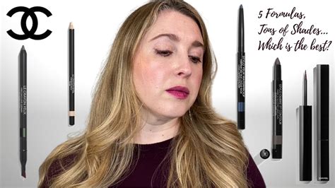 chanel le crayon yeux swatches